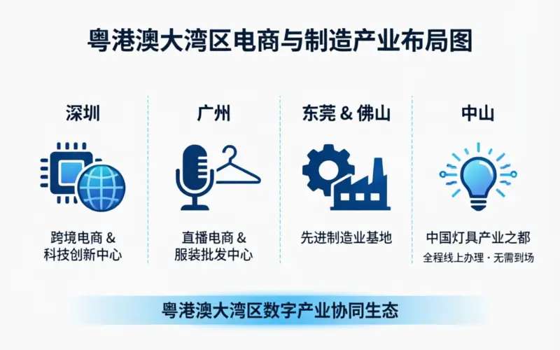 广东注册公司各市注册条件和费用对比
