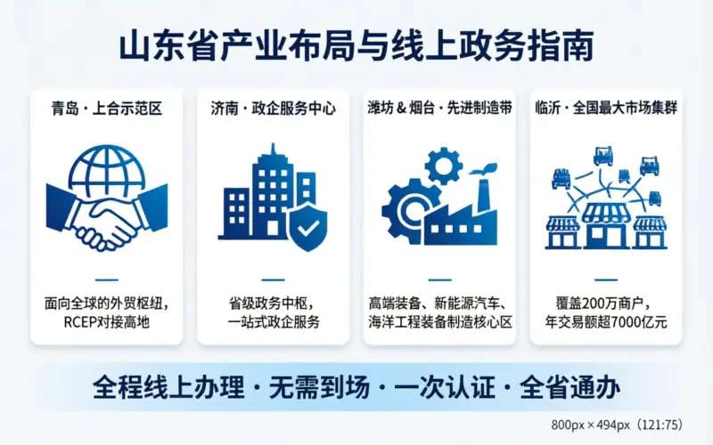 山东注册公司各市注册条件和费用对比