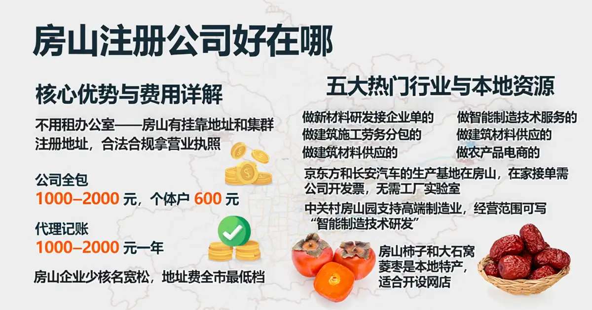 北京房山区注册公司办营业执照，个体户和公司怎么选，新材料建筑